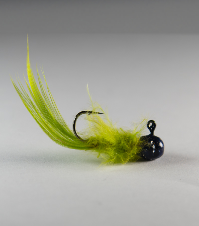 MicroJig Włochacz Green 2,5cm 0,6g