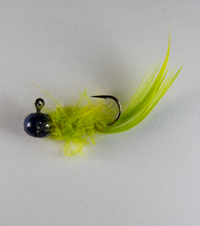 MicroJig Włochacz Green 2,5cm 0,6g